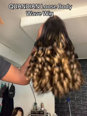 A post by @kenn_comedytv on TikTok caption: QUANDIAN Loose Body Wave Wig #virall #share #followme #xyzbca #comedyy 