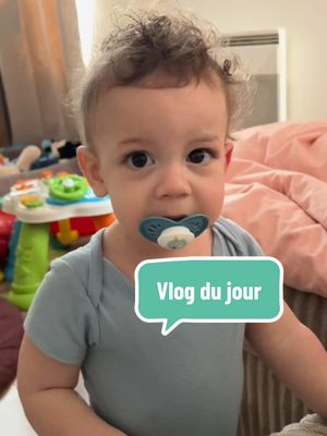 A post by @melissabassit on TikTok caption: VLOG DU JOUR ! 💞 #fyp #pourtoi #trend #storytime #family #momlife #Vlog 