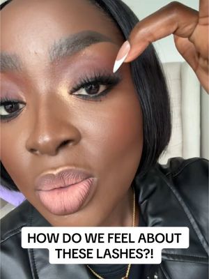 A post by @menaadubea on TikTok caption: I put my favorite D22 lashes aside to try the A21 style. Do you like them?! Click the link to the lashes and scroll to A21. Follow my shop @mena_adubea on the @shop.LTK app to shop this post and get my exclusive app-only content! #liketkit #LTKBeauty @shop.ltk https://liketk.it/55x3P