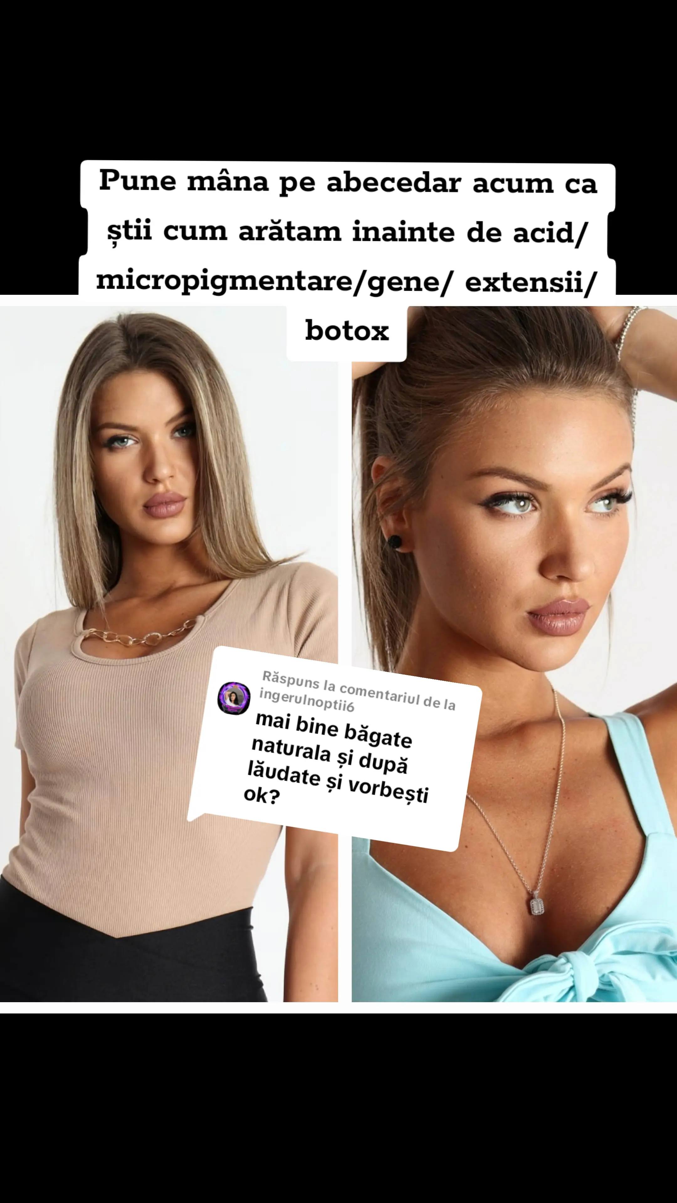 A post by @andreeadiaconud on TikTok caption: Ca răspuns pentru @ingerulnoptii6 