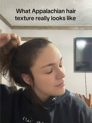 A post by @glittermemadi on TikTok caption: Yes, I brushed it before this & I get relaxers. Yes, ik I’m melungeon, my DNA test confirmed it.  #appalachia #easttn 