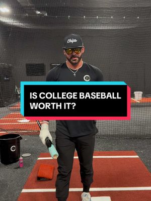 A post by @chipsperformance on TikTok caption: If you want to play college baseball, say good bye to: traveling abroad, spring break, studying abroad, or even that cool summer internship.  Use code “CHIPS” for free shipping from Bruce Bolt⚡️ You can basically forget about everything that “everybody” does. Because it’s a grind. You have to have the mentality to get through it.  Use code “CHIPS10” for 10% off Old Hickory🔥 Yes, college baseball is worth it, and I can promise you one thing, if you commit to it, it will be one heck of an experience.  #baseball #baseballlife #baseballtiktoks #fyp #baseballplayer #baseballseason #baseballboys #athlete #highschoolbaseball #homerun #collegebaseball #baseballswag #baseballszn 