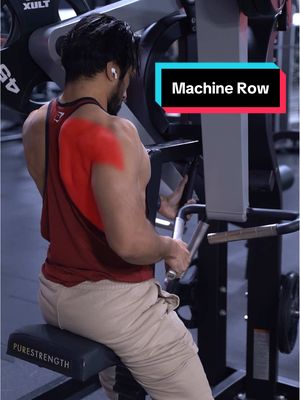 A post by @hazzytrainer on TikTok caption: Carve your Body with Machine Rows ⚠️ . Here are the 3 main Machine Pull Variations you want to be aware of.  When performing a Low Row, this will emphasize your Lats, primarily your Upper Lats. ✅ When performing a Mid-Row, this will emphasize your Lats, primarily your Middle Lats. ✅ And Lastly, when performing a High-to-Low Pull, specifically this variation will be your Mid-Back and focusing on your Lower Lats. ✅ Save this for next time you train your Back. 💪🏽 Keep crushing it saiyans . #back #backworkout #lats