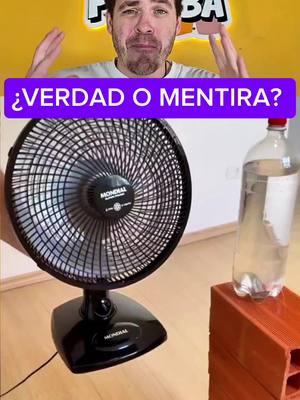 A post by @pongamoslo_a_prueba on TikTok caption: #LifeHack para hacerte un aire acondicionado casero con simples tabiques #verdadomentira #pongamosloaprueba 