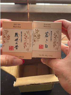 A post by @sarah_kohh on TikTok caption: Bought my first ceremonial matcha powders 🥹 my matchas just got a whole lot better #matcha #matchapowder #ceremonialmatcha #matchalatte 