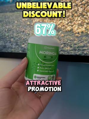 A post by @goldhealth01 on TikTok caption: Rosabella Moringa - keeps you alert and focused all day #rosabella #moringa #TikTokShop #healthy #deals #flashsale #sale 