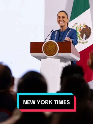 A post by @claudiasheinbaum on TikTok caption: No hay nada ilegal ni nuevo en los vuelos de drones en territorio nacional; tenemos colaboración y cooperación en distintas materias con Estados Unidos, entre ellas, seguridad. Es interesante que el tema inicie con la publicación de un medio extranjero. #fyp #mañanera #PresidentA #claudiasheinbaum 