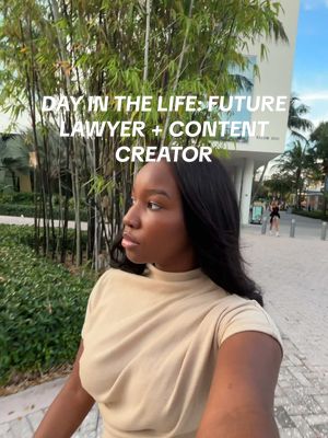 A post by @aniyahserinity on TikTok caption: Spend the day with me as a law school girly + content creator💙 My “work” days typically run from 9-9 so self care on the weekends is a must!#dayinthelife #lawschoollife 