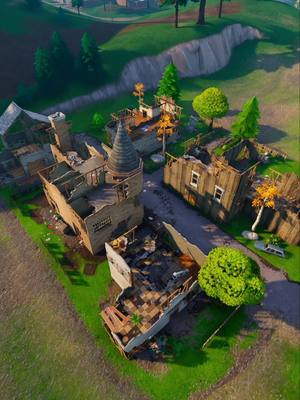 A post by @wigyt on TikTok caption: Ce village est bizarre, il mérite une rénovation 😏 #fortnite #fortnitefr #GamingOnTikTok