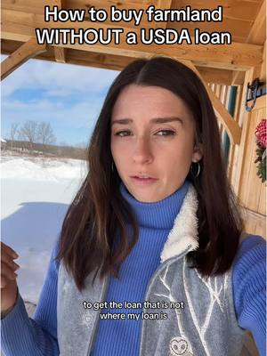 A post by @alexfasulobiz on TikTok caption: You need 3 years of farming experience for a USDA loan. You do NOT need prior farming experience for a Farm Credit loan. That is the loan that I have. The Farm credit system is completely separate from the USDA and has nothing to do with the current federal government changes. #homestead #farmlife #farmtok #land 