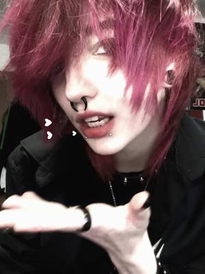 A post by @morbiddog on TikTok caption: <3<3<3 #emo#scemo#alt#goth#punk 