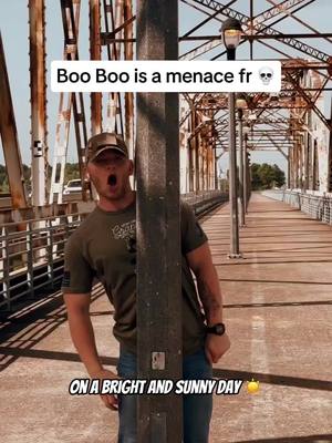 A post by @jonathanmichaelfleming on TikTok caption: Nothing motivates troops more than singing about de*th and destruction 💀😂😂 — if you’re unfamiliar with the tradition, US military has a habit of singing some horribly vi*lent songs when marching, to boost morale 🪖😁 Song Name: Yogi Bear Album: Cadences Volume 2 . . 🎧💿 All the cadences are available to listen to via hard copy CDs and are out on your favorite music service. You can find a Iink to all of the above on my profiIe. 👕 The shirt and hat I’m wearing and other merch are also available using the same Iink. #jonathanmichaelfleming #military #yogibearcadence #militarycadence