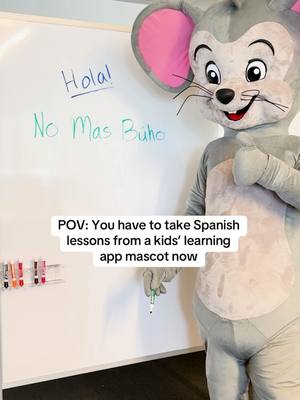 A post by @abcmouse on TikTok caption: I will do my best! #ABCmouse#Duolingo