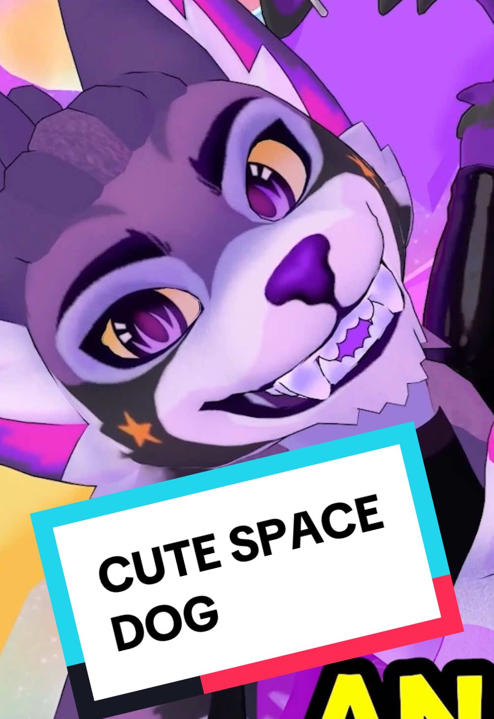 A post by @bardicrj on TikTok caption: 👽✨Space Dogs are cool. #vrchat #vr #vrc #vrchatmemes #vrchatfunny #vrchatmoments #fyp #furry #furries #furriesoftiktok #furryfandom #furrytiktok #furrycommunity #vrfurry