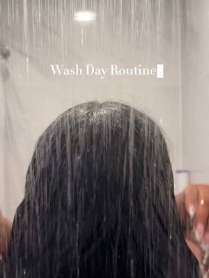 A post by @xen.rodriguez on TikTok caption: my best silk presses always follow an easy wash day with limited product  #washday #shampoo #leaveinconditioner #silkpressnaturalhair 