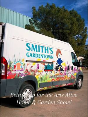 A post by @smithsgardentown on TikTok caption: It’s roll-in day, and we’re loading up for the biggest garden show of the year! 🚛🌱 Stay tuned for more behind-the-scenes looks as we set up our booth at the Wichita Falls MPEC—this is just the beginning! 👀 #smithsgardentown #homeandgardenshow #springready #gardeningseason #boothsetup #behindthescenes #plantlover #gardenlife