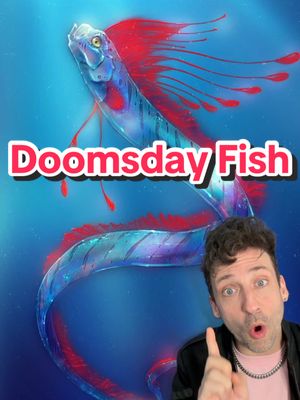 A post by @oddanny on TikTok caption: I don’t trust anything with “Doomsday” in its name 👀 #oarfish 