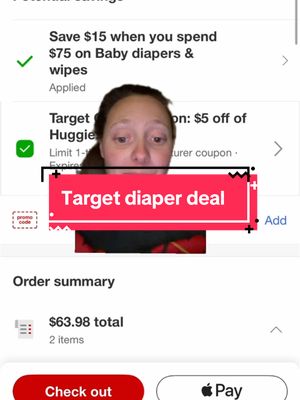 A post by @savingwithshelbi on TikTok caption: #greenscreen @target @ibotta @Huggies® #savingwithshelbi #extremecouponing #couponersoftiktok #onlinedeals #target #couponing #ibotta 