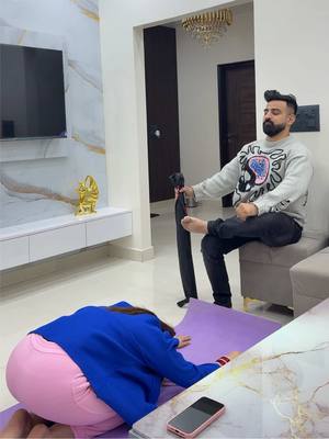 A post by @rajatbornstar on TikTok caption: King For Few Seconds 🤣 #funny #couplethings #relatable #funnycouple #couplegoal #tiktokviral #rajatbornstar #rajatswati 