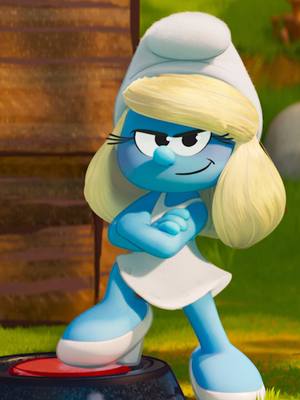 A post by @iamcardib on TikTok caption: Ooooo baby do you know what I’m worth? 💙 Higher Love from the @Smurfs Movie is OUT NOW