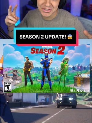 A post by @packapuncheryt on TikTok caption: FORTNITE *SEASON 2* OUT RIGHT NOW!! 😱🔥 #fortnite #fortniteclips #fortnitebr