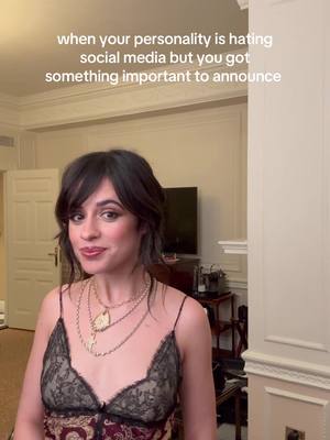 A post by @camilacabello on TikTok caption: IM GOING ON TOUR!!!!!!!!!!!!  go on my website to get tickets  camilacabello.com 💌💌💌
