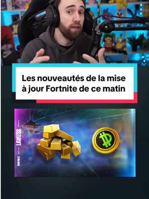 A post by @aksianka on TikTok caption: Quand les serveurs Fortnite vont-ils ouvrir ? Aussi, nouvelles informations sur la mise à jour de Fortnite de ce matin : de nouvelles armes, un train blindé, un boss qui vous donnera le Titanesque, un nouveau parapluie quand vous faites un Top 1 en Battle Royale sur Fortnite, le retour du sniper et une nouvelle mécanique avec les lingots d'or dans le jeu #fortnite #fortniteinfo #fortniteactu 