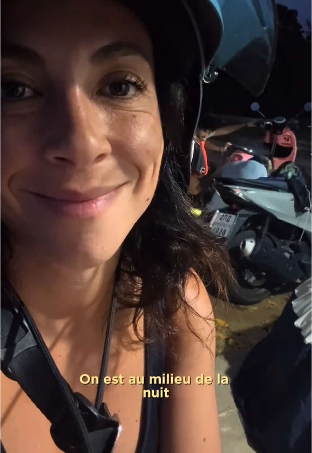 A post by @little_gypsy on TikTok caption: 🐈‍⬛ + 🍀 = 🍀 La chance l’emporte toujours sur le chat noir ! #thailande #roadtrip #scooter 