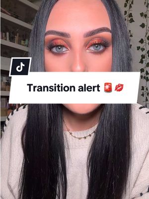 A post by @chantelleef on TikTok caption: I made this transition myself hehe 💋#makeuptok #transition 