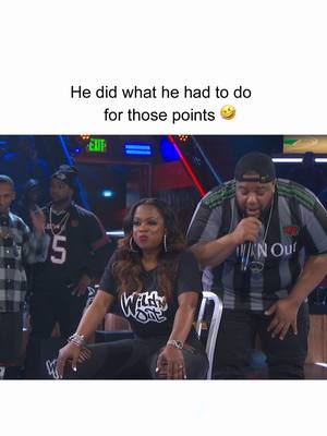 A post by @wildnout on TikTok caption: Guess he wasn't in the mood for some candy 🤣 #WildNOut #talkingspit #charlieclips #nickcannon #kandiburruss #laughing #jokes #laugh #funny #roast #roasted #lol