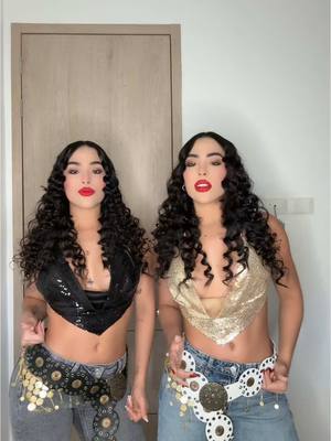 A post by @gemelasabello2 on TikTok caption: Outfits para ver a Shaki 💃🏻