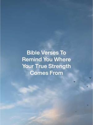 A post by @glorifyappofficial on TikTok caption: You can always count on God to be your strength. Hold on tight to these verses knowing that God’s promises are unchanging. #Glorify #GrowWithGodEveryDay