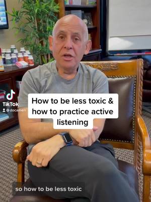 A post by @docamen on TikTok caption: Are you the "toxic" one in your relationships? Let's dive in. 