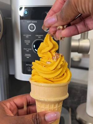 A post by @its_sogood on TikTok caption: #SponsoredByNinja Create fun ways to enjoy soft serve ice cream at home with #NinjaSwirl! @Ninja Kitchen #NinjaCreami #icecream #desserttiktok 