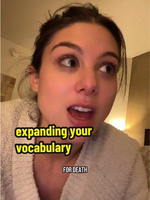 A post by @kirakosarin on TikTok caption: words-> knowledge-> joy 🧠 drop your favorite words in the comments 📝 here are some of mine eschew ubiquity acquiescence crepuscular  trepidatious  reduplication temerity  languorous  redolent diaphanous tartarean deluvian  perspicacity circumspection  