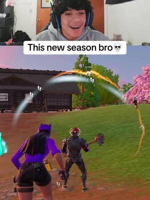 A post by @apothicanfn on TikTok caption: Bro does NOT like this season😭 #fortnite #fyp #viral 