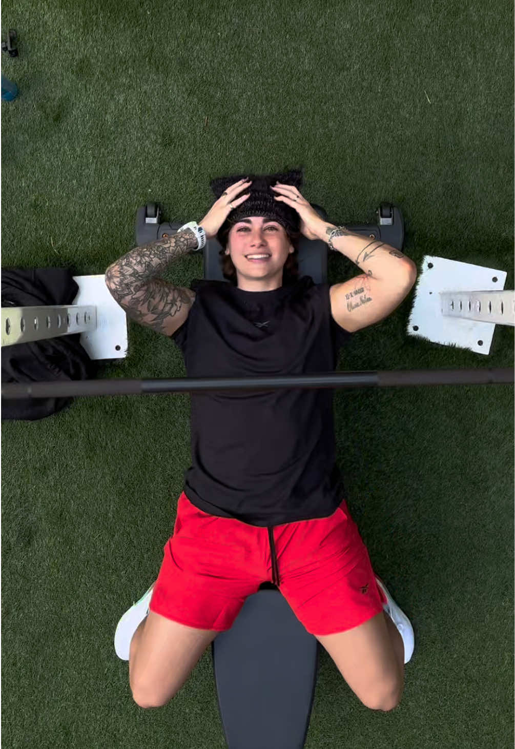 A post by @itsalissabutt on TikTok caption: high intensity homosexual @Reebok 