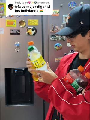 A post by @busta_brothers on TikTok caption: Replying to @luz💗✨👽 corazón amarillo 💛 si te gusta la gaseosa de PAPAYA 🤓 #fypシ゚ #hermanos #fypシ #comedia #provandocomidas #bolivia #ecuador #mexico #colombia #perú #argentina #world 