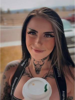 A post by @scarry.p0ppins on TikTok caption: How do you like your coffee? #gothgirl #coffeetiktok #workfromhome #fyp 