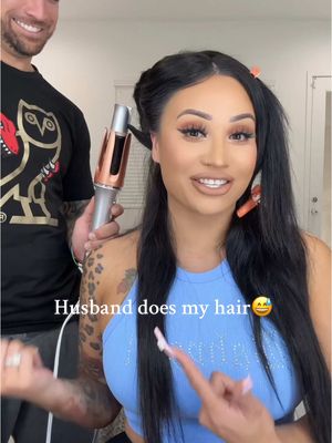 A post by @mariaestella_xo on TikTok caption: He did it😍 @SHEGLAM.HAIR @SHEGLAM #SHEGLAMPartner #SHEGLAMHair