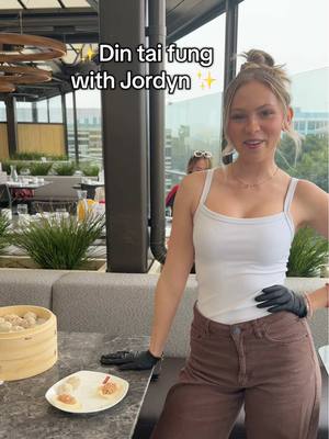 A post by @jordynjones on TikTok caption: spoiler alert: i won the contest 😂 follow me on IG for more content #MetaPartner 🥟👩🏼‍🍳 #fypシ #dumplings #dintaifung #lunch 