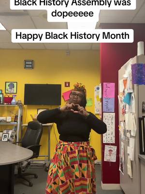 A post by @drkamilah_thaprincipal on TikTok caption: Black History Month is every Month….#principalsoftiktok #PrincipalK #blackexcellence #blackhistorymonth #blackhistorytiktok 