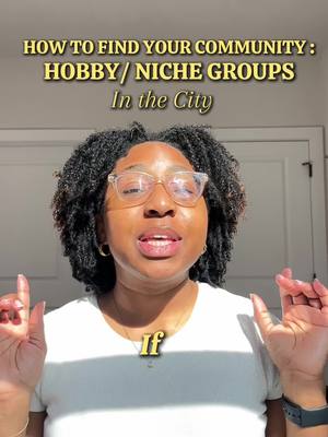 A post by @highvibebyonose on TikTok caption: How to find your community, especially as an adult living in the city. We’re diving into hobby/niche groups today. Because I’m DC based, those are the ones I had at the top of my mind. But if you live in a different city please share your favorite hobby groups in your city💕 Ep 11 of Life In The City ✨ Groups mentioned @cozygirlbookclub  @soulbraintrivia  @somethingdifferentdc  @anotatallcreativekickback  @streetmeetdc  @out2slaughterr  @choccitycornhole  I’ll see y’all next week with some movement groups in your city 🥰