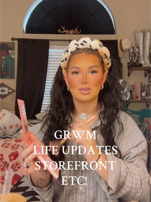 A post by @cadencemaclane on TikTok caption: i missed yall! #fyp #foryoupage #foryou #viral #western #storefront #grwm 