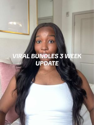 A post by @aniyahserinity on TikTok caption: Let’s get into an updated hair review of the viral Trippy Amazon Bundles💙 I got 4 bundles (20,20,22,24) Up until recently 3 bundles would do the job but now we’re having to buy 4😫 These are a good inexpensive option for the girls who only get 2-3 installs a year! If you’re a frequent sew-in girl I’d recommend buying high quality raw bundles from a reputable supplier!