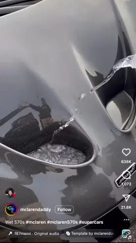 A post by @itscamcasey on TikTok caption: What a real Mclaren looks like 🙄