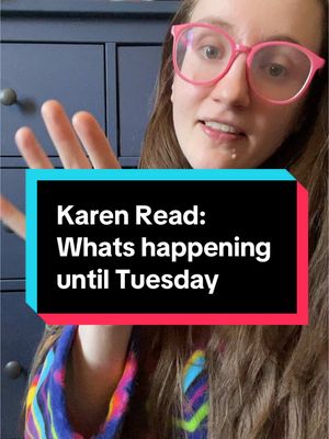 A post by @goojiepooj on TikTok caption: Karen Read update a lot of speculative things happening but we’ll know more on Tuesday #karenread #johnokeefe 