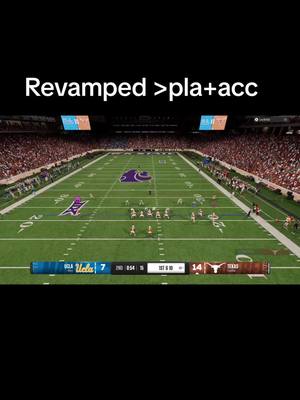 A post by @babystroo on TikTok caption: Revamped like tht🤔 #CollegeFootball #pass #revamped #cfb #ryanwilliams #clips #gaming 