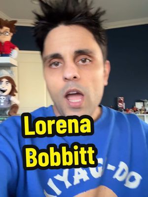 A post by @realraywilliam on TikTok caption: Those adult film titles are wild 💀 #truecrime #truestory #virginia #90s  Lorena and John Wayne Bobbitt became infamous in 1993 when Lorena cut off John’s dong after enduring years of alleged abuse, sparking a sensational media frenzy. She claimed she acted in retaliation after being SA’d by John, while he denied the accusations.