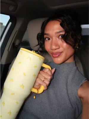 A post by @theashleygreenlee on TikTok caption: if you’re reading this, you DO NEED another tumbler 🤭💛 (specifically this one)! love supporting local influencers! @BELLA @HYDROJUG @OrigamiOwl @loftandivy #afterwork #minivlog #Vlog #dayinthelife #diml #comewithme #arizona #influencerevent #hydrojug #tumbler #tumblergirl #event 